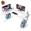 Aor Esports لوح حبيبي صديق للبيئة على شكل حرف L RGB ضوء 140/160 سم مكتب ألعاب L1-7